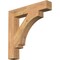 Ekena Millwork Imperial Block Smooth Bracket, Western Red Cedar, 3 1/2"W x 22"D x 22"H BKT04X22X22IMP05SWR - alternate 1